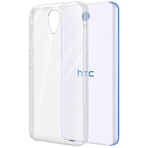 Силиконов гръб ТПУ ултра тънък  за HTC Desire 620G кристално прозрачен